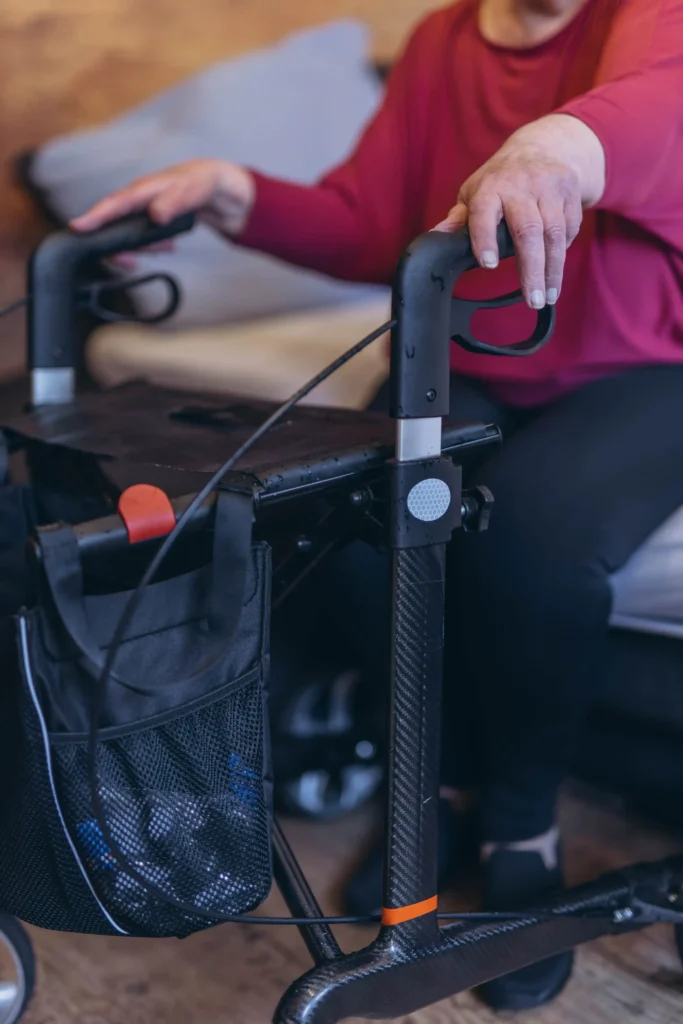 medical walker for the elderly.